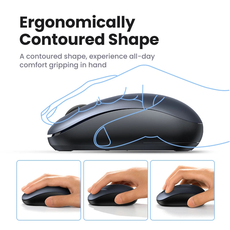 UGREEN MU105 90550 2.4G Wireless Mouse Midnight Blue