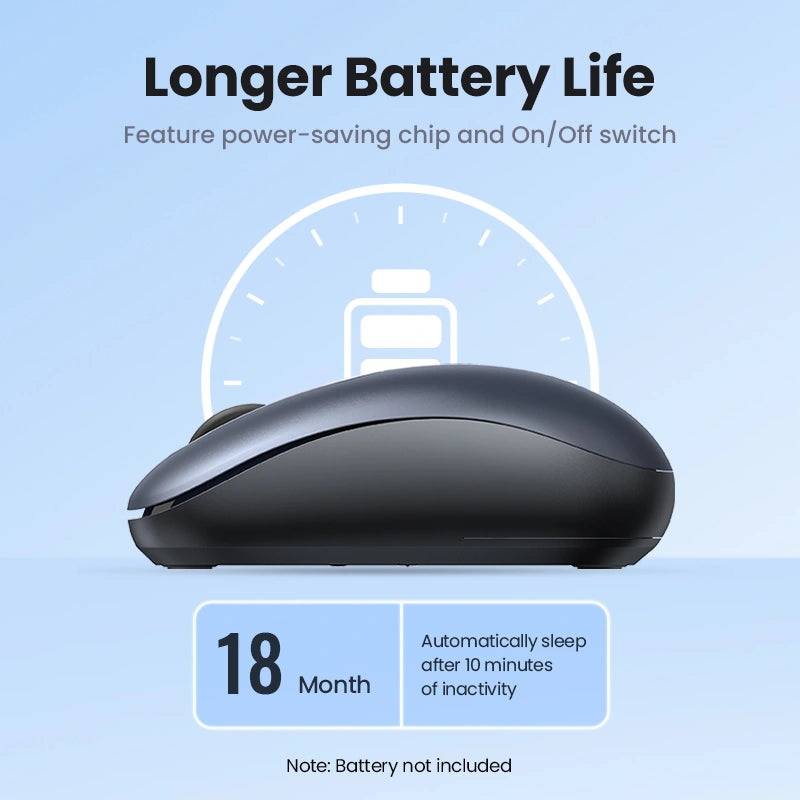 UGREEN MU105 90550 2.4G Wireless Mouse Midnight Blue