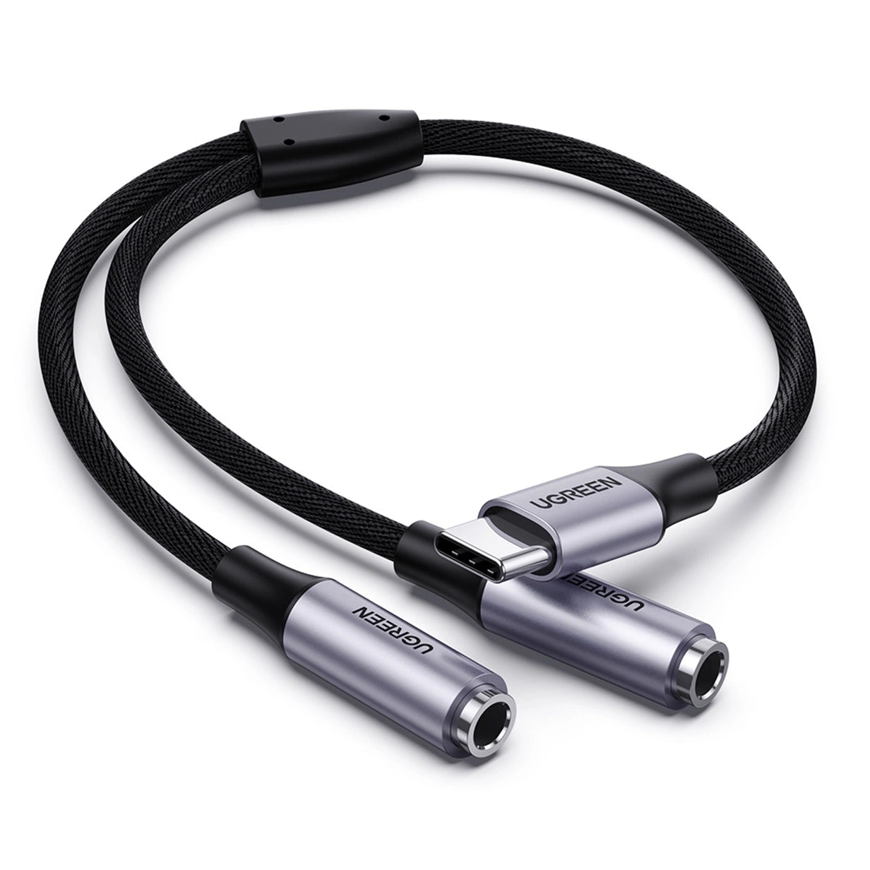 UGREEN AV144 30732 USB-C to Dual 3.5mm Audio Splitter Cable 9.8 in