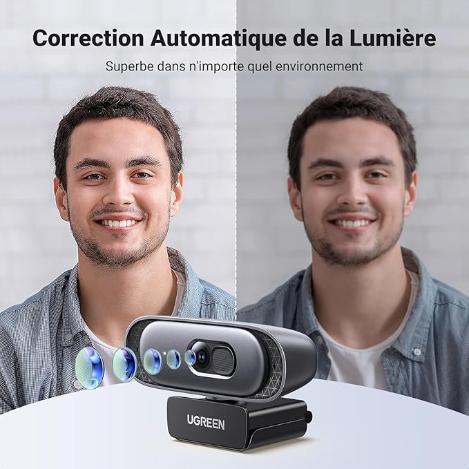 UGREEN CM778 35626 2K 30FPS Full HD Web Camera
