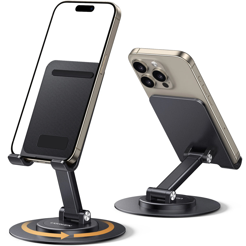 UGREEN LP805 360 Rotating And Folding Phone Stand Black 35152