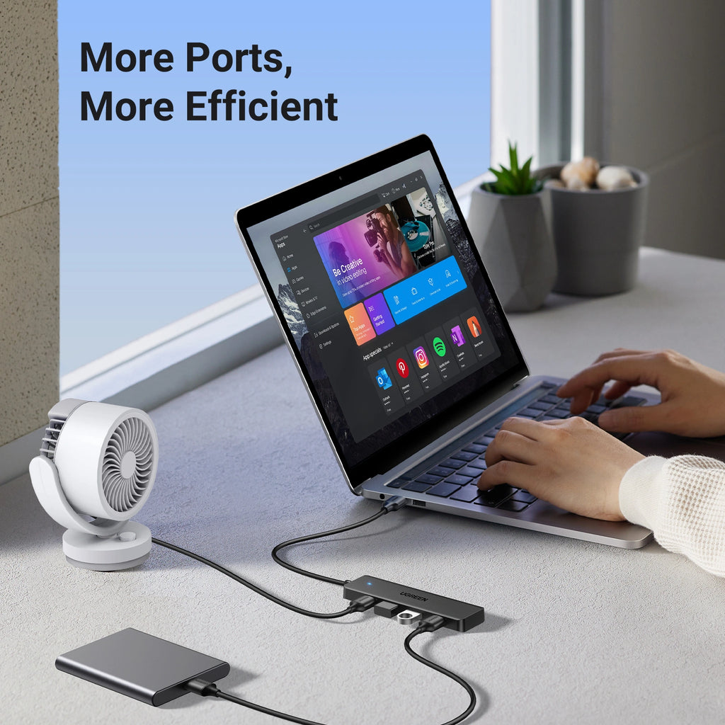 UGREEN CM219 25851 4-Port USB 3.0 Hub