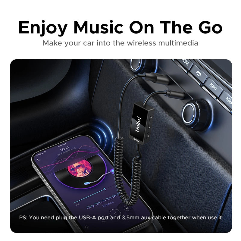 UGREEN BT303 45236 Bluetooth Audio Receiver and Transmitter