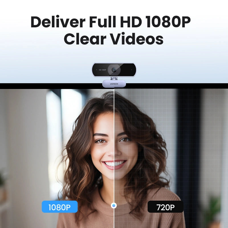 UGREEN CM678 15728 USB HD 1080P Webcam