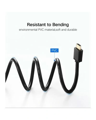 UGREEN HD104 10111 High Speed HDMI Cable with Ethernet 49.2 ft 4K 30Hz 3D Black