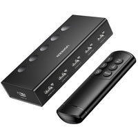UGREEN CM568 90512 HDMI Switch 5-In 1-Out 4K 60Hz Switcher