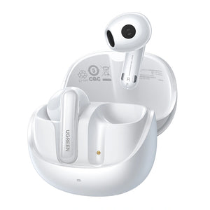 UGREEN HiTune H6 Pro Hybrid Active Noise-Cancelling Earbuds White WS203 35873