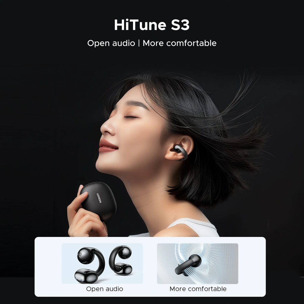 UGREEN HiTune S3 WS209 True Wireless Bluetooth Earbuds Black