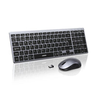 UGREEN Bluetooth & 2.4GHz Wireless Keyboard & Mouse Combo Rechargeable MK552 – 85513