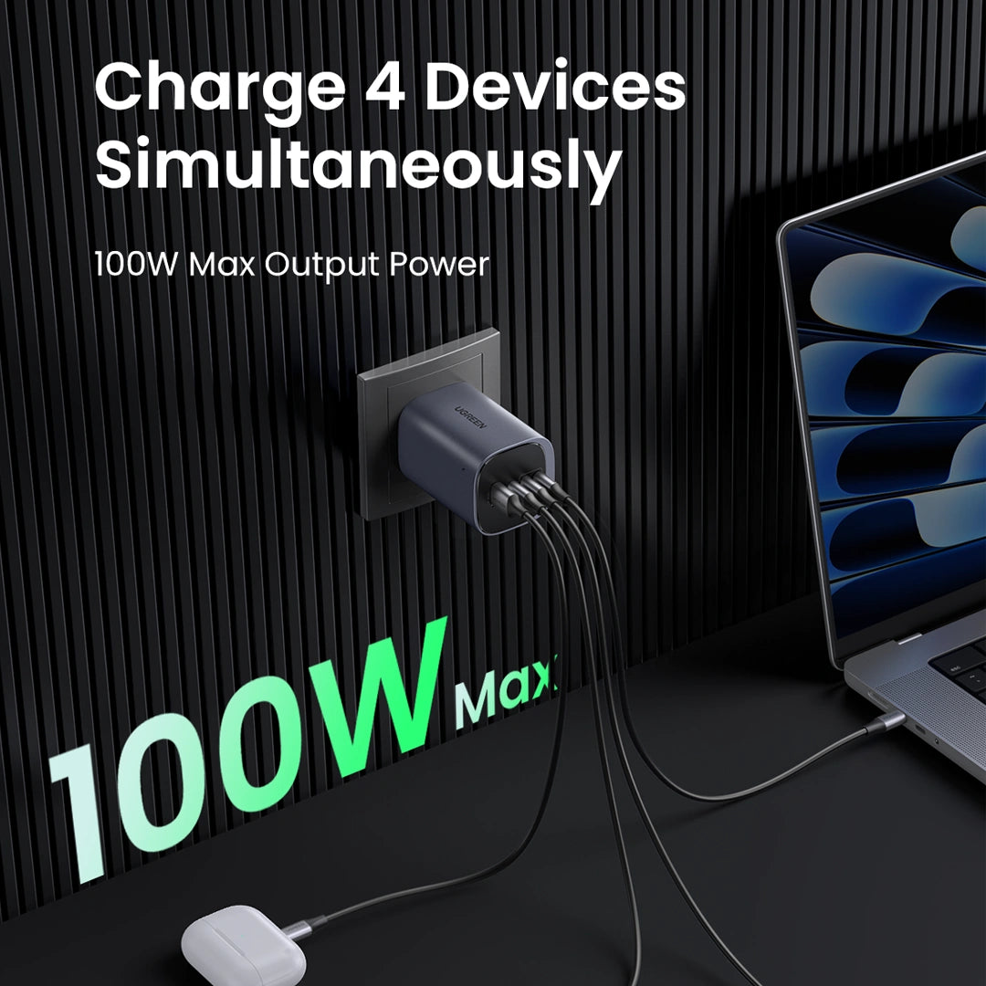 UGREEN X565 45226 Nexode S 100W 4-Port GaN Fast Charger UK