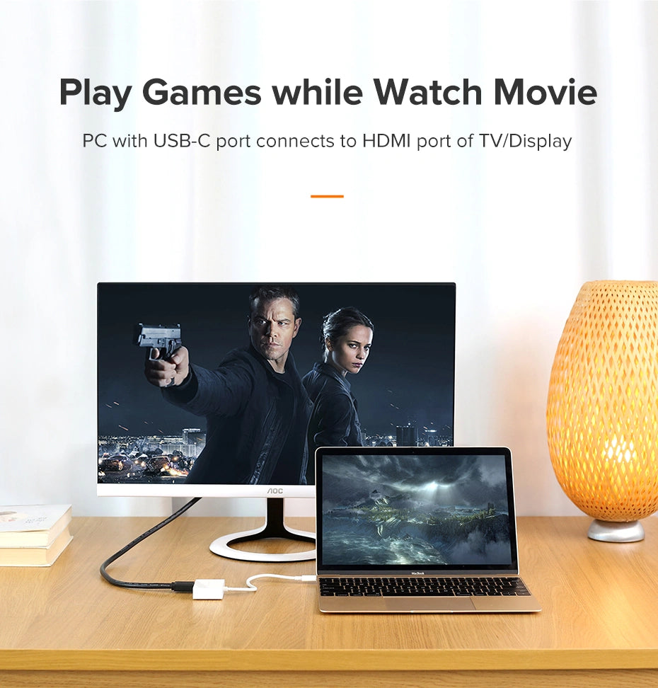 UGREEN MM123 30843 USB-C to HDMI + VGA Converter