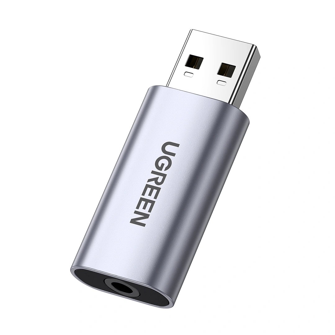 UGREEN CM383 USB External Stereo Sound Adapter Black 80864