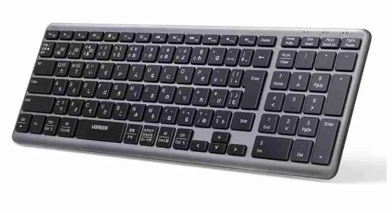 UGREEN UG 15258 (KU005) Ultra Slim Keyboard Wireless and Bluetooth Keyboard