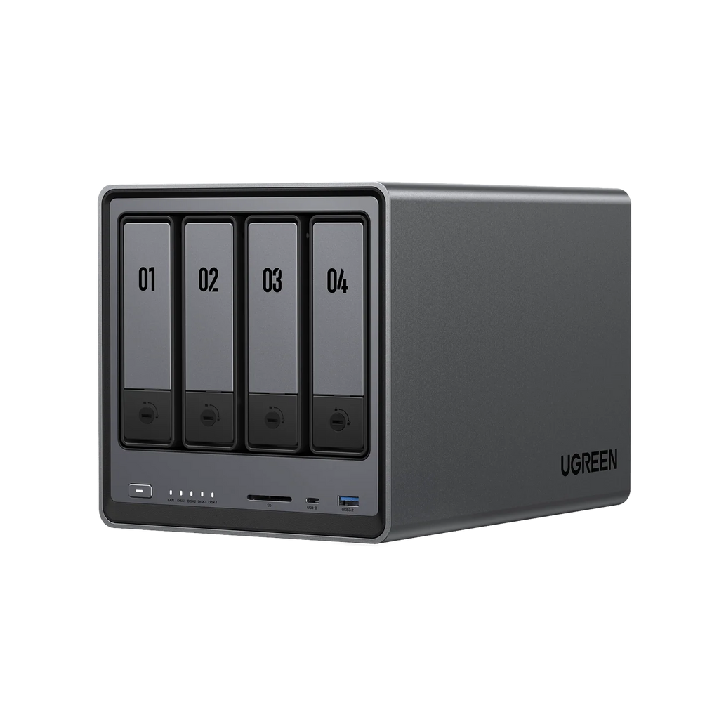 UGREEN NASync DXP4800 Plus 4-Bay Desktop NAS Intel Pentium Gold 8505 8GB DDR5 128GB SSD Diskless