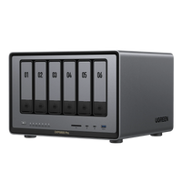 UGREEN NASync DXP6800 Pro 6-Bay Desktop NAS Intel i5 1235u 8GB DDR5 2x 10GbE Diskless
