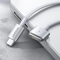 UGREEN US519 85W USB-C to MagSafe 2 Braided Charging Cable for MacBook Pro/Air 6.6 ft 90319
