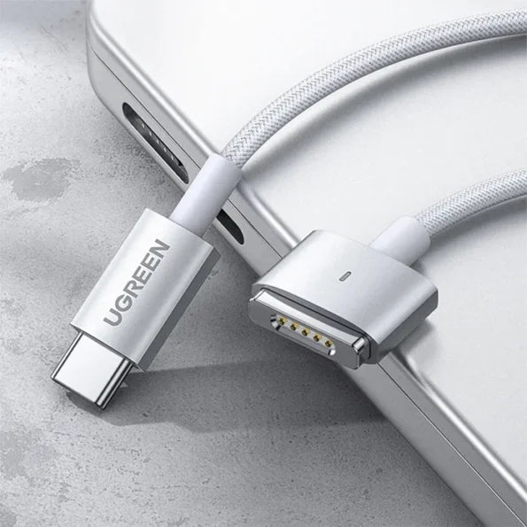 UGREEN US519 85W USB-C to MagSafe 2 Braided Charging Cable for MacBook Pro/Air 6.6 ft 90319