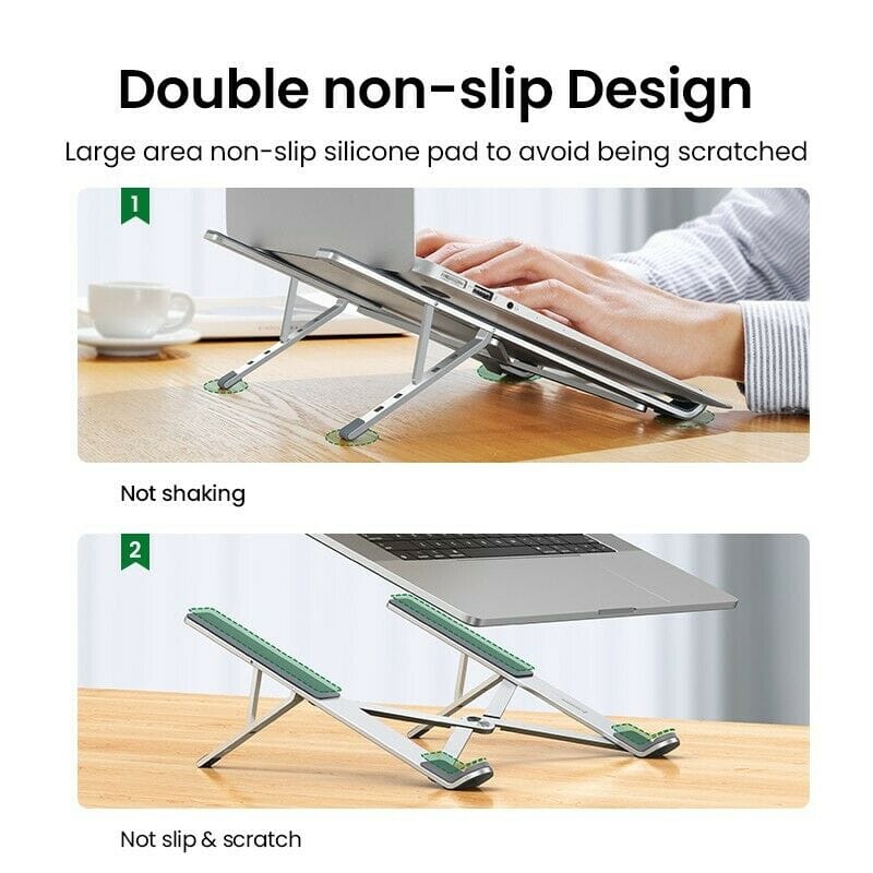 UGREEN LP451 Adjustable Multi-Functional Laptop Tablet Phone Book Aluminum Stand 90312