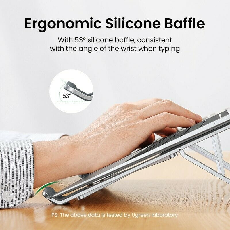 UGREEN LP451 Adjustable Multi-Functional Laptop Tablet Phone Book Aluminum Stand 90312