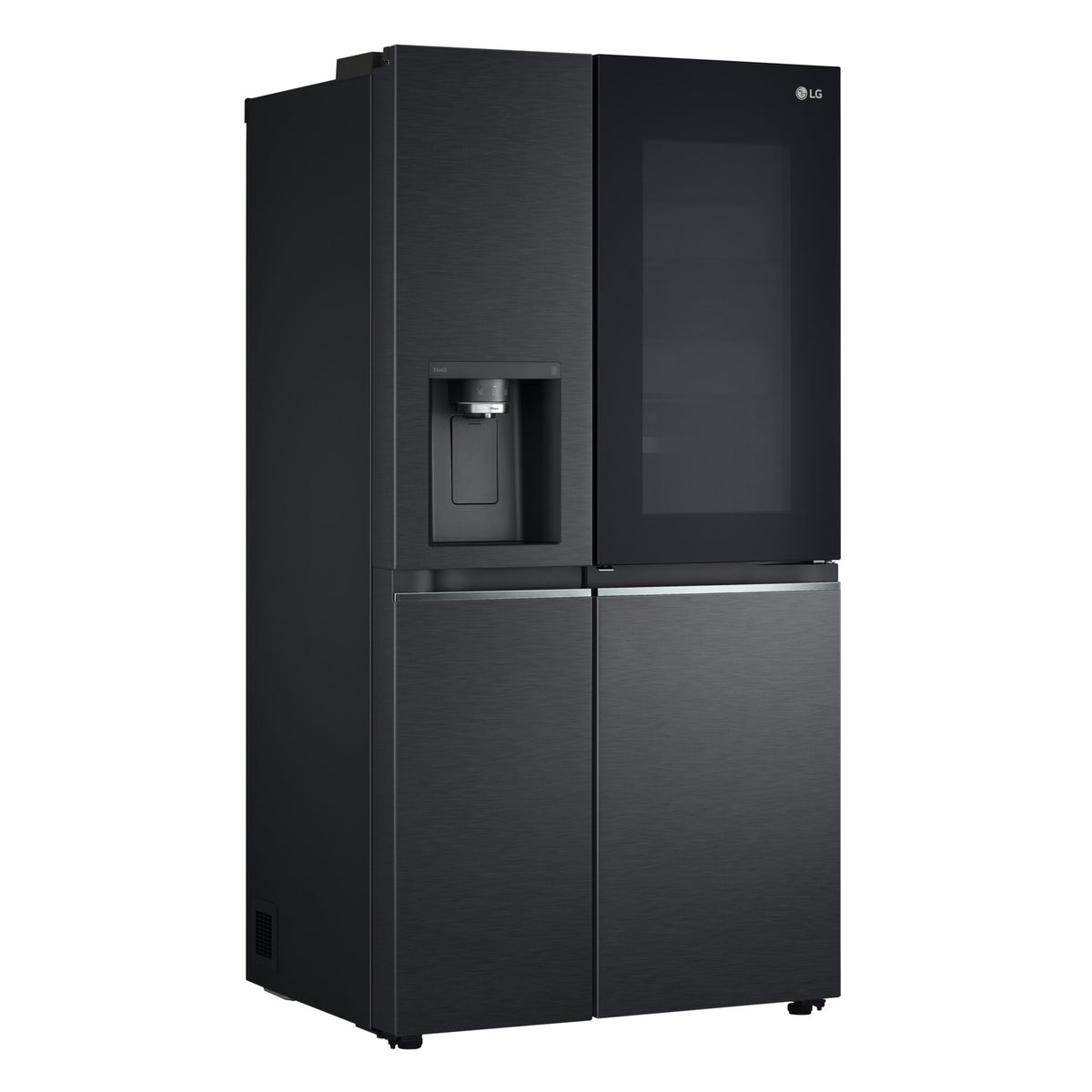 LG GC-X257CQES 22.4 cu. ft. Side-by-Side Refrigerator Matte Black