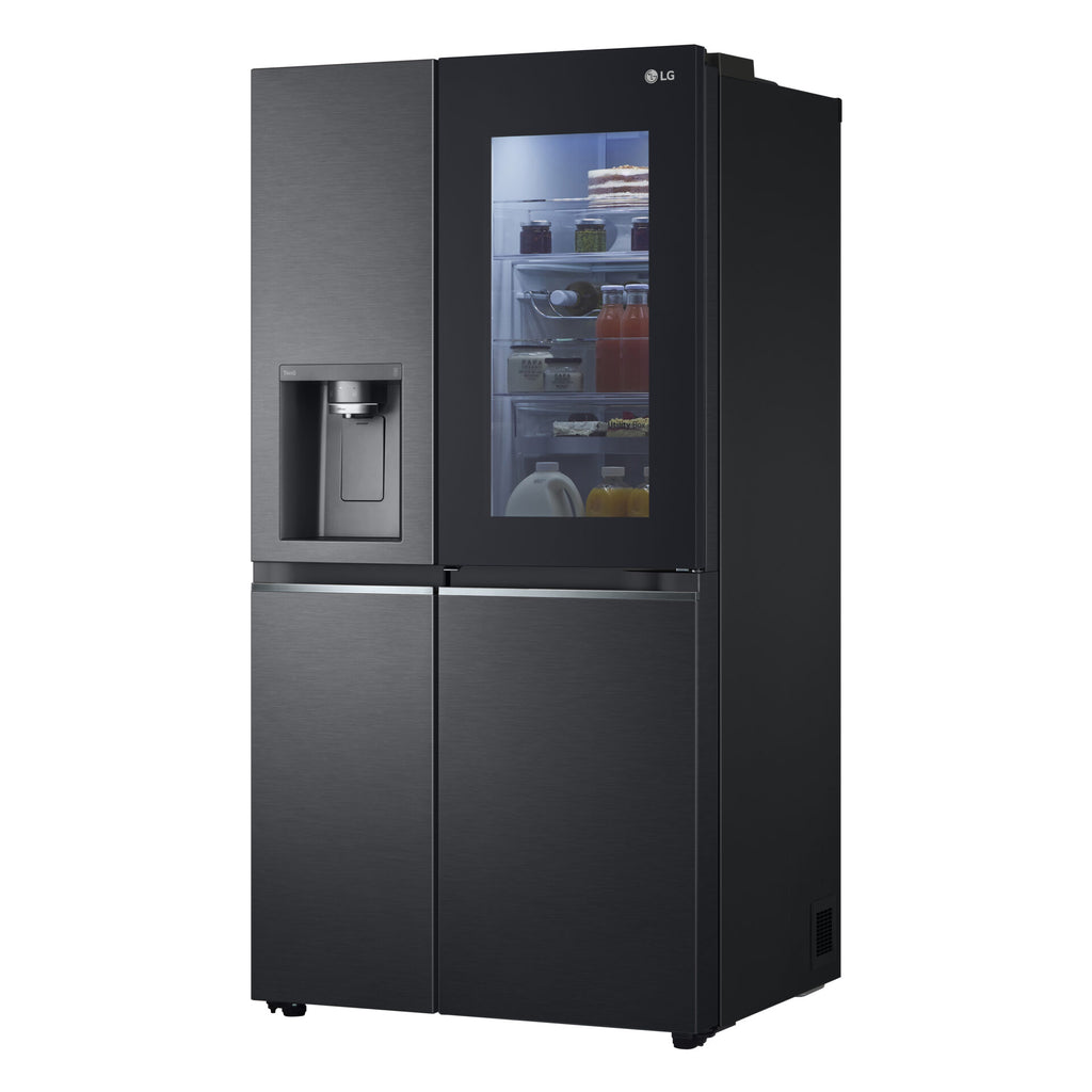 LG GC-X257CQES 22.4 cu. ft. Side-by-Side Refrigerator Matte Black