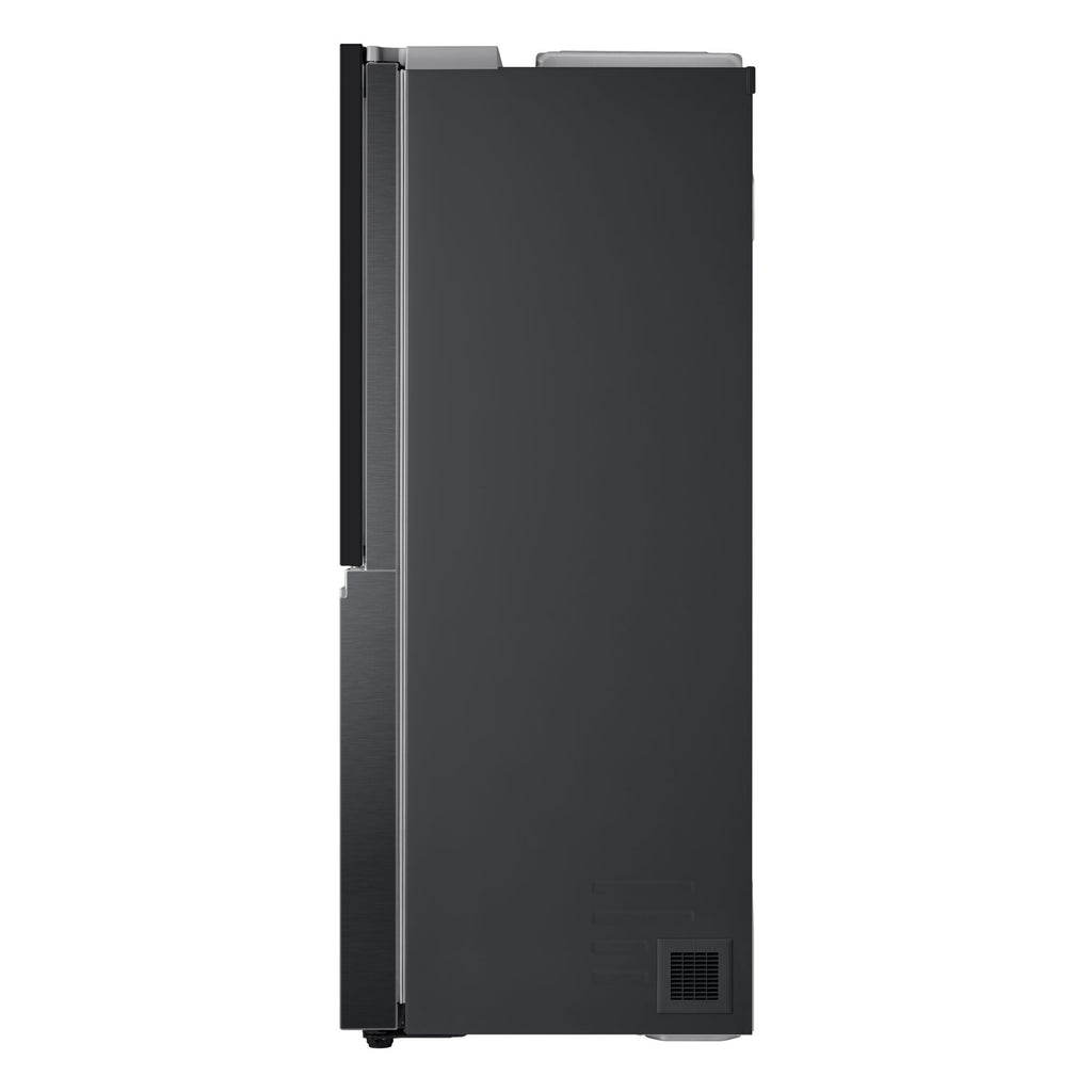 LG GC-X257CQES 22.4 cu. ft. Side-by-Side Refrigerator Matte Black