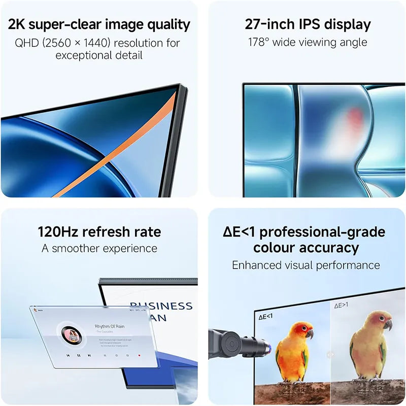 Xiaomi A27Qi 27-inch QHD IPS 120Hz Monitor