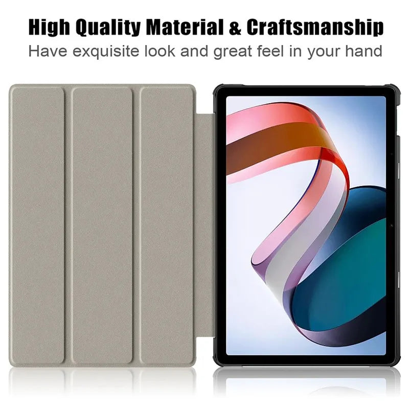 Xiaomi Redmi Pad SE 11 Inch Flip Trifold Tablet Cover Case with Pen Slot