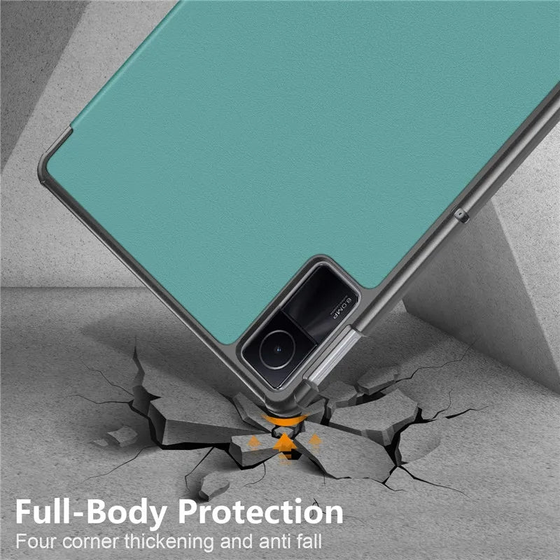 Xiaomi Redmi Pad SE 11 Inch Flip Trifold Tablet Cover Case with Pen Slot