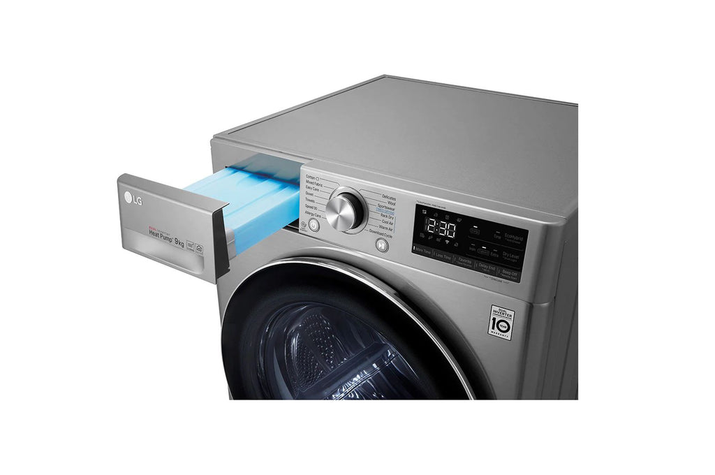 LG F3L2CRV2T 44.1 lb / 26.5 lb Front Load Washer Dryer Silver