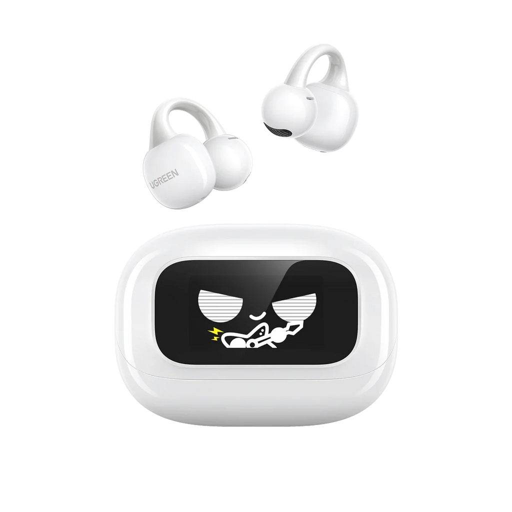 UGREEN ClipBuds Magic WS208 55136 True Wireless Earbuds with Smart Touchscreen White