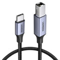 UGREEN US370-80806 USB-C to USB-B 2.0 Printer Cable 4.9 ft
