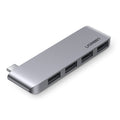 UGREEN CM263 60563 4-in-1 USB-C to 4-Port USB 3.0 Hub Gray
