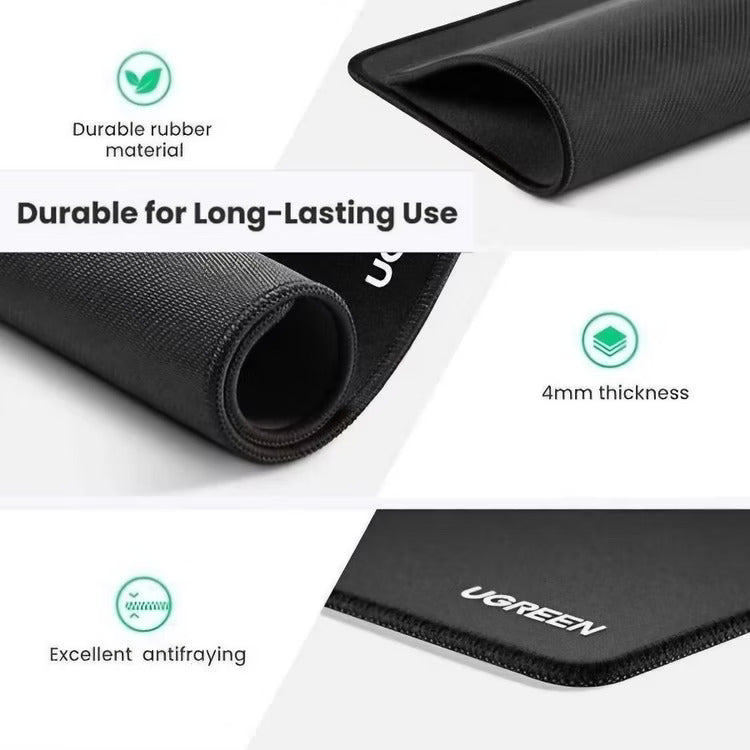 UGREEN LP575 90563 Anti-Slip Rubber Mouse Pad 11.4 x 8.9 in