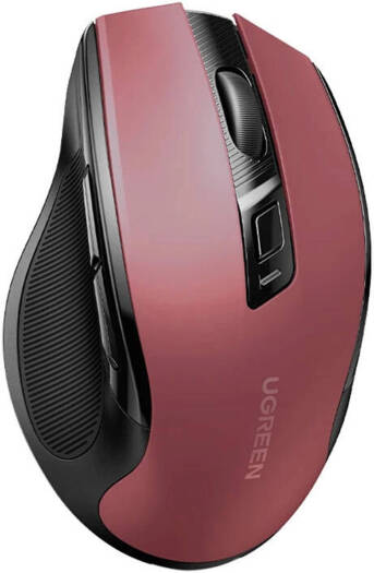 UGREEN MU006 25752 Ergonomic Wireless Mouse Maroon