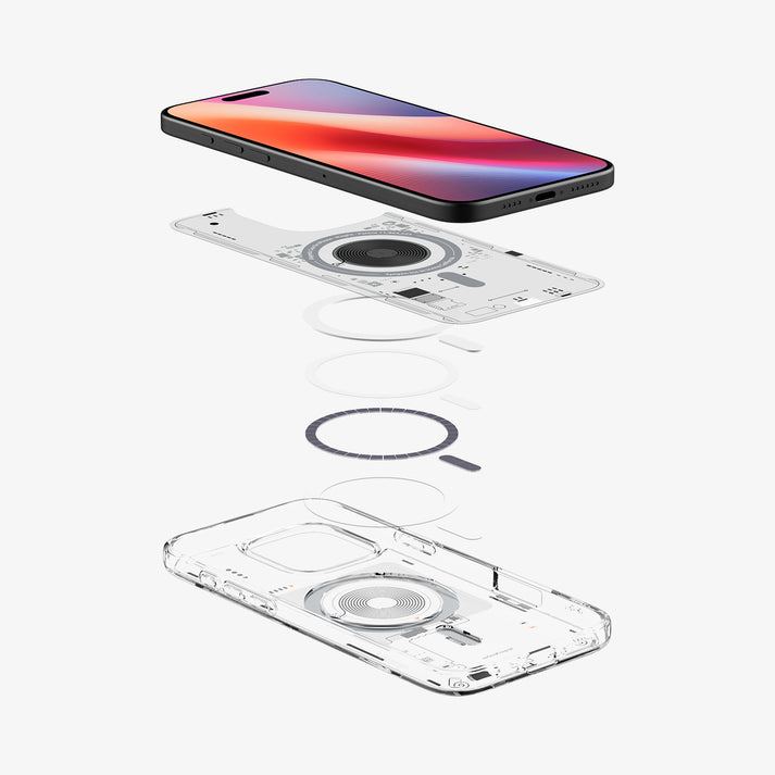 Ultra Hybrid MagSafe Case for iPhone 14 Transparent Neo One Edition