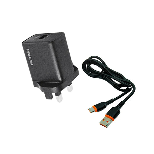 ACW-AU101-C29 Single 10W USB Charger with Type-C Cable