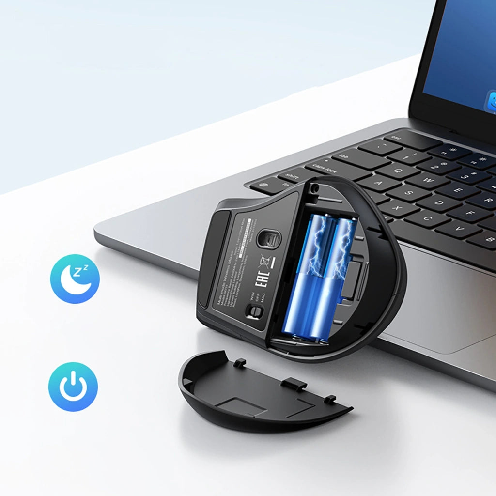 UGREEN M751 45792 Multi-Mode Wireless Bluetooth Mouse Black