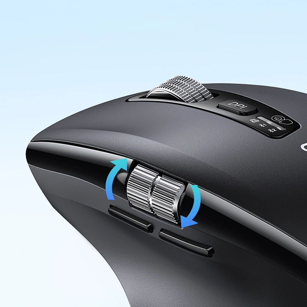 UGREEN M751 45792 Multi-Mode Wireless Bluetooth Mouse Black