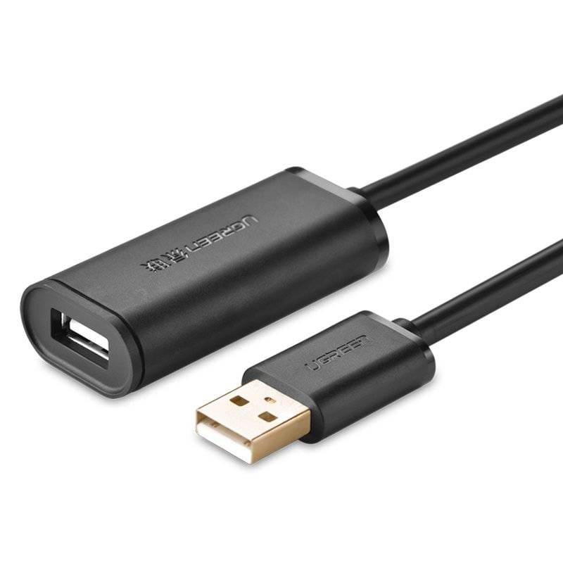 UGREEN US121 10321 Active USB 2.0 Extension Cable 32.8 ft Black