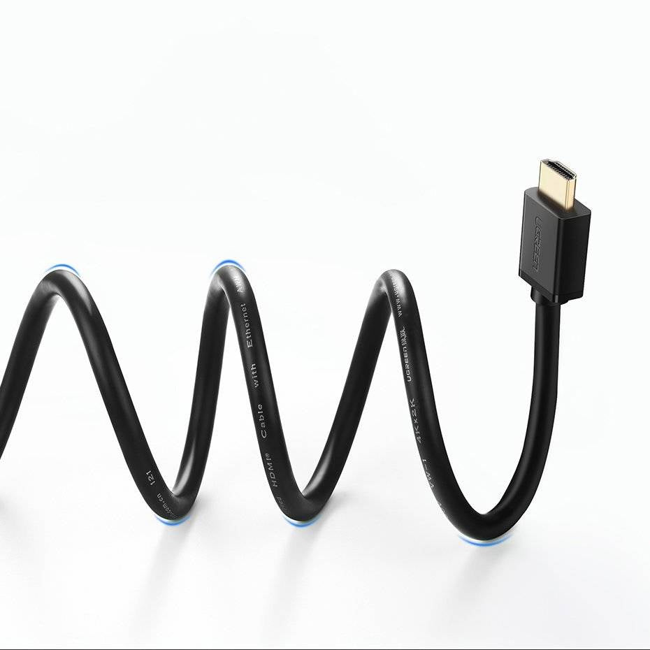 UGREEN HD104 10110 High Speed HDMI Cable with Ethernet 32.8 ft 4K 30Hz 3D Black