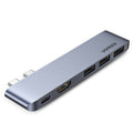 UGREEN CM251 5-in-1 Dual USB-C Hub with 4K HDMI, 3x USB 3.0, and 100W PD for MacBook Pro 60559