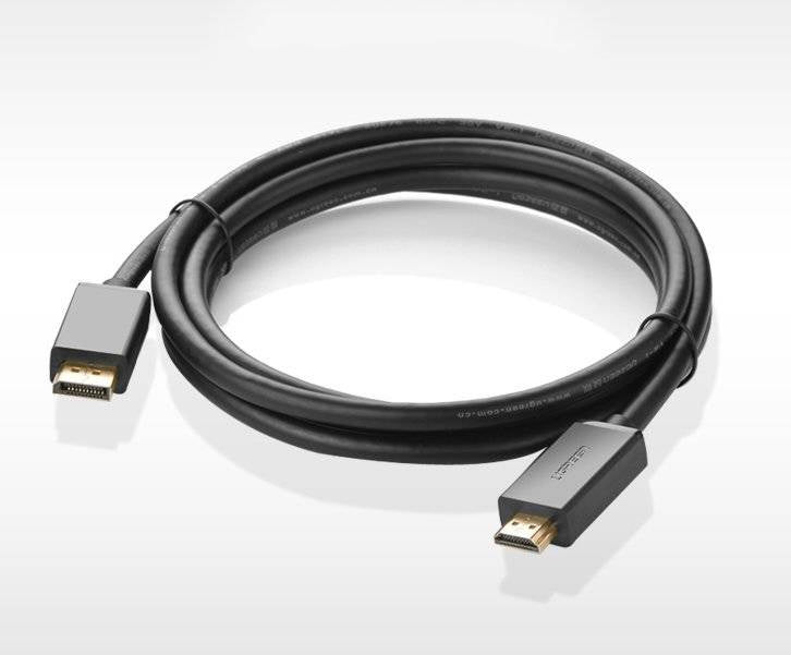 UGREEN DP101 10203 DisplayPort Male to HDMI Cable 9.8 ft Black