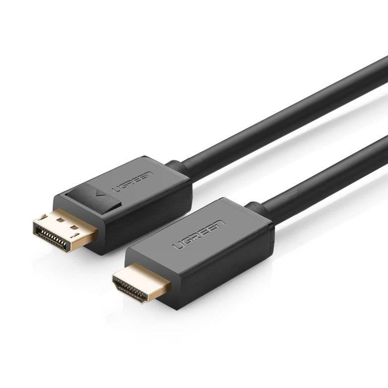 UGREEN DP101 10239 DisplayPort to HDMI Cable 4.9 ft Black