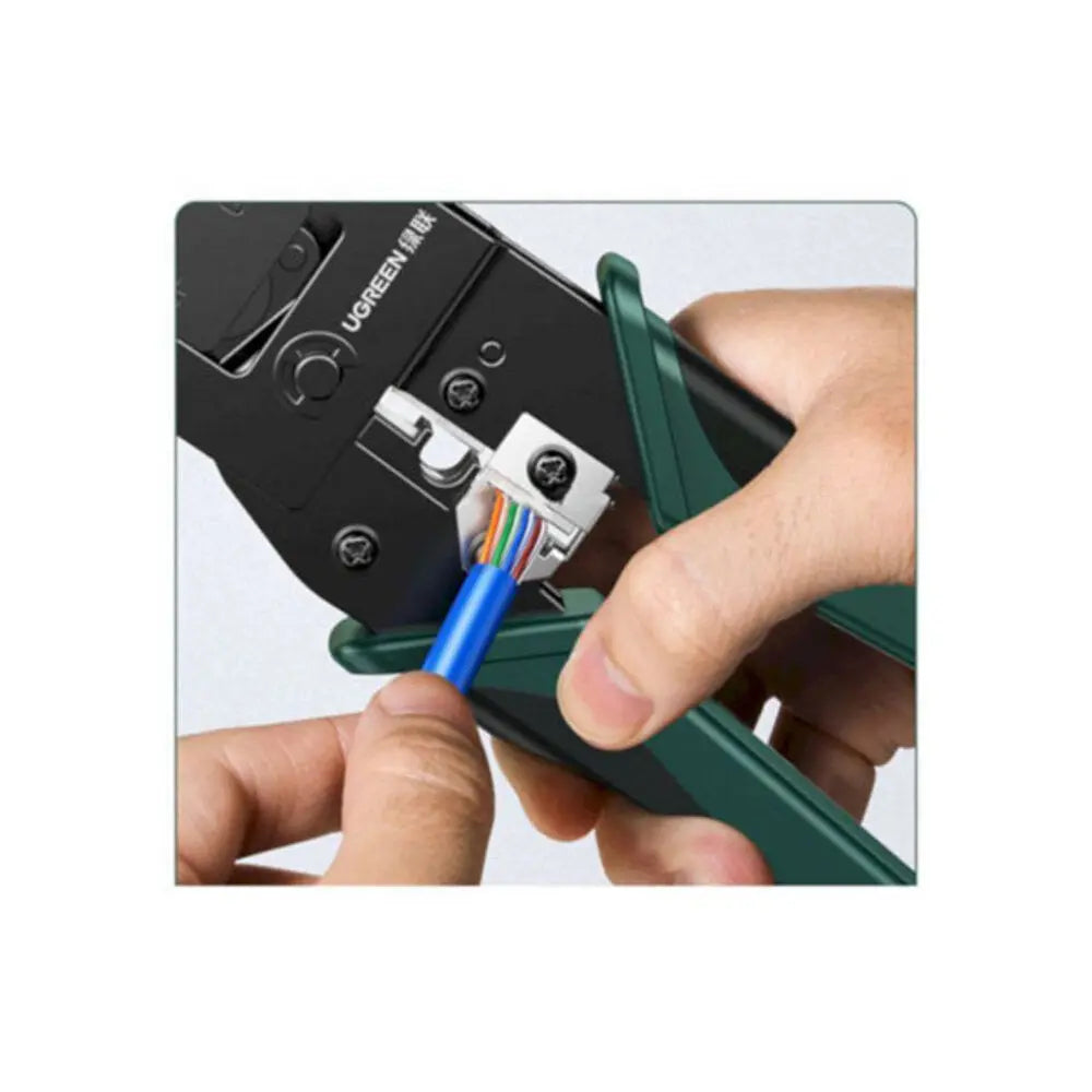 UGREEN NW136 70683 Multifunction Crimping Tool 2 Extra Blade Sets Network Cable Cutter Stripper
