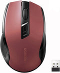 UGREEN MU006 25752 Ergonomic Wireless Mouse Maroon