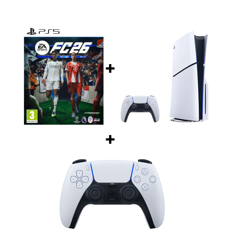 Sony PlayStation 5 Slim Standard Console Bundle