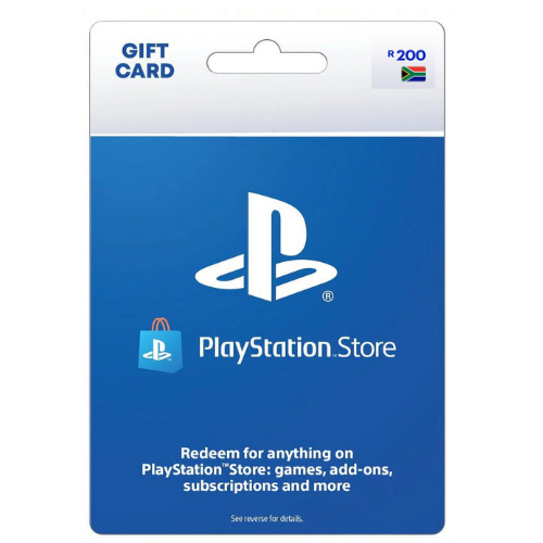 Sony PlayStation Store R200 SA Gift Card