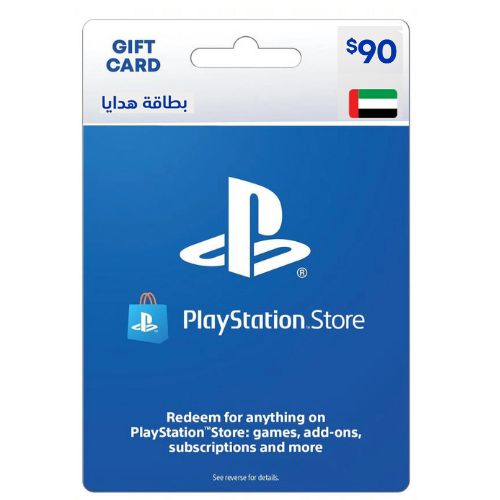 Sony PlayStation Store $90 UAE Gift Card