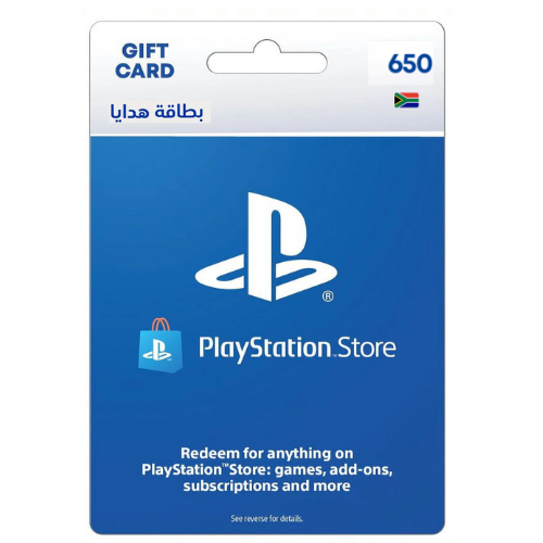 Sony PlayStation Store R650 SA Gift Card